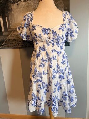 Dresses | Mango Checked Linen Dress | Poshmark